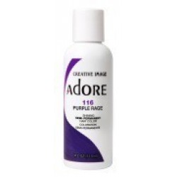 Adore Semi Permanent Hair Color 116 Purple Rage Adore Semi Permanent Hair Color 116 Purple Rage