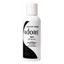 Adore Semi Permanent Hair Color 121 Jet Black Adore Semi Permanent Hair Color 121 Jet Black