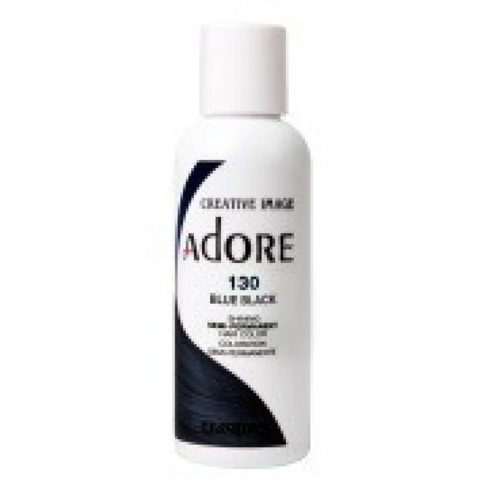 Adore Semi Permanent Hair Color 130 Blue Black