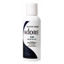 Adore Semi Permanent Hair Color 130 Blue Black Adore Semi Permanent Hair Color 130 Blue Black