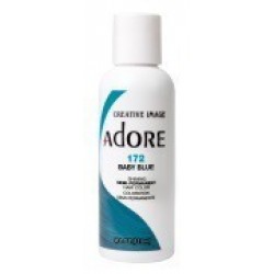 Adore Semi Permanent Hair Color 172 Baby Blue Adore Semi Permanent Hair Color 172 Baby Blue