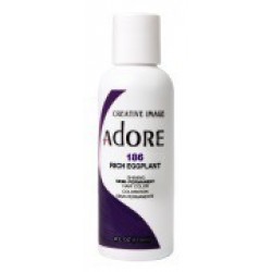 Adore Semi Permanent Hair Color 186 Rich Eggplant Adore Semi Permanent Hair Color 186 Rich Eggplant