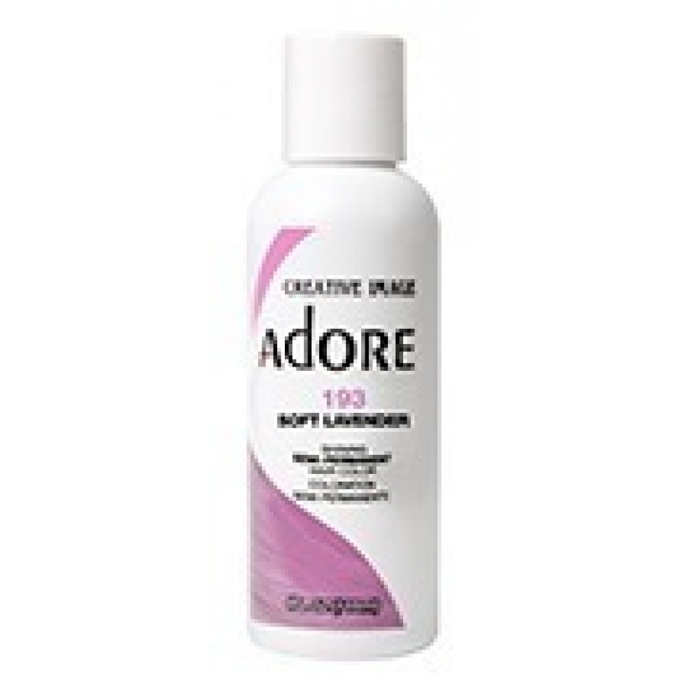Adore Semi Permanent Hair Color 193 Soft Lavender