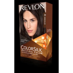 Revlon Colorsilk Beautiful Color Permanent Hair #20 Brown/black