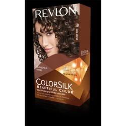 Revlon Colorsilk Beautiful Color Permanent Hair #30 Dark Brown