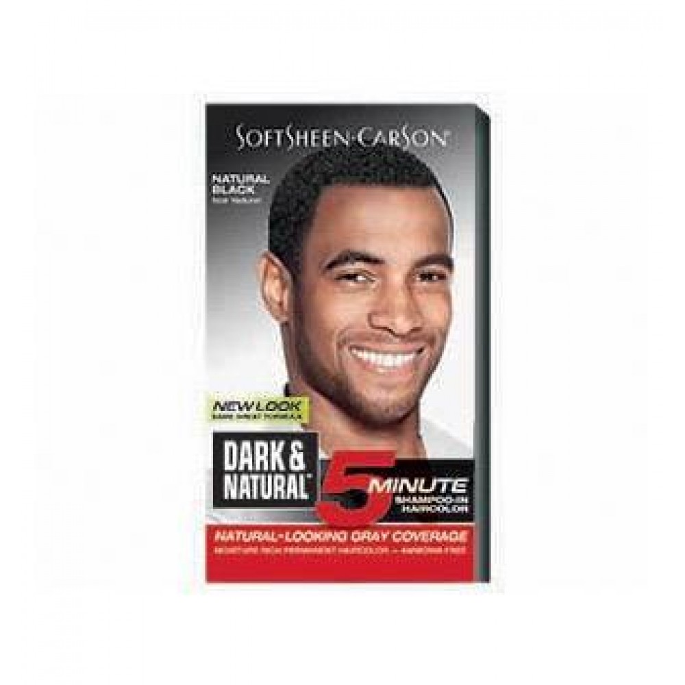 dark and natural 5 minute permanent hair color - natural black