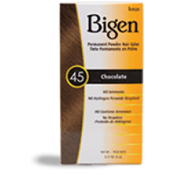 bigen permanent powder hair color #45 - chocolate bigen permanent powder hair color #45 - chocolate