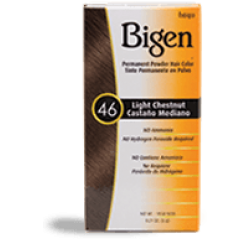bigen permanent powder hair color #46 light chestnut bigen permanent powder hair color #46 light chestnut
