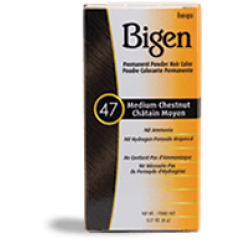 bigen permanent powder hair color #47 medium chestnut bigen permanent powder hair color #47 medium chestnut