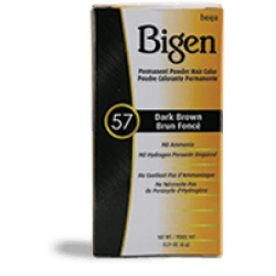 bigen permanent powder hair color #57 dark brown bigen permanent powder hair color #57 dark brown