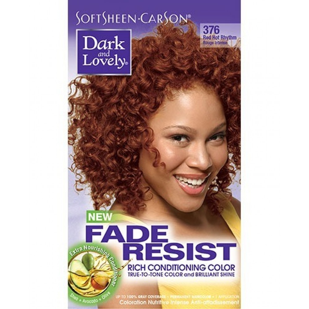 dark and lovely fade resistant rich conditioning color   #376 - red hot rhythm