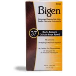 bigen permanent powder hair color #37 - dark auburn bigen permanent powder hair color #37 - dark auburn
