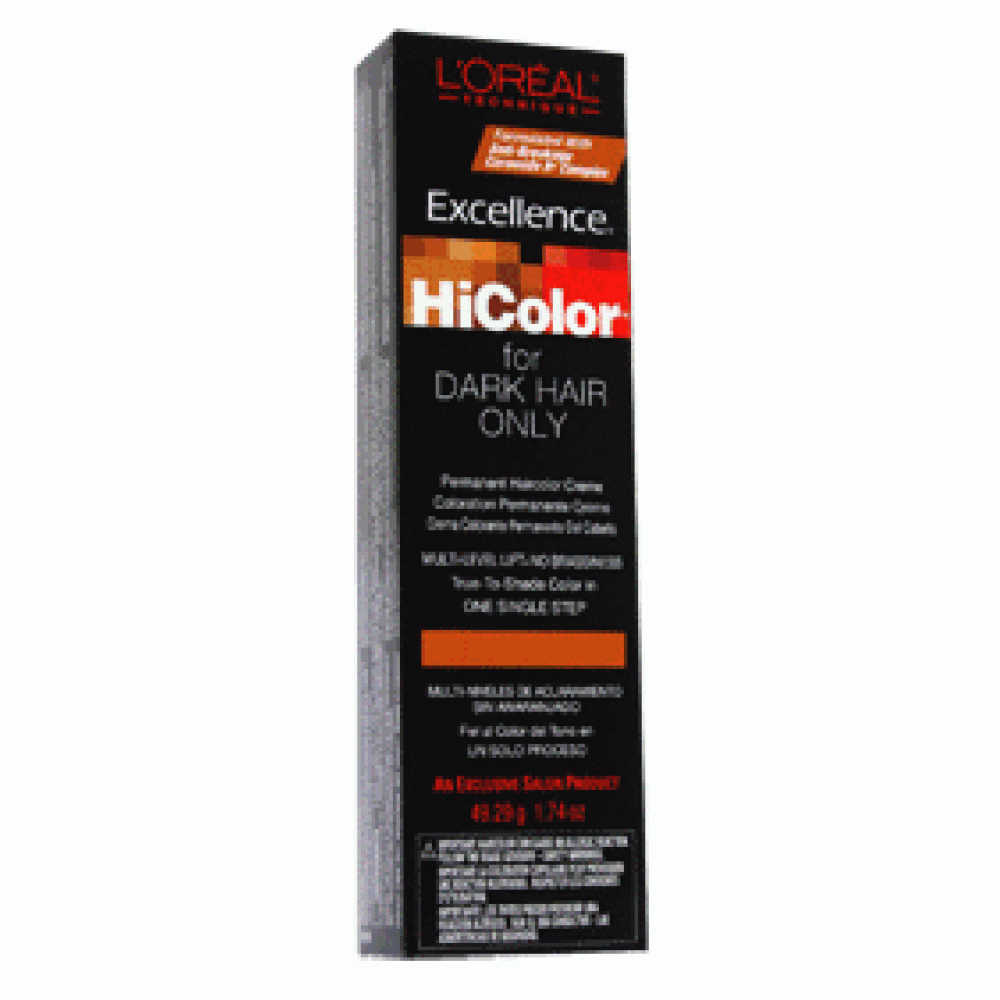 l'oreal excellence hicolor permanent creme high-lift for dark hair only - deep auburn red loreal excellence hicolor permanent creme high-lift for dark hair only - deep auburn red