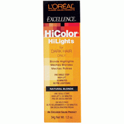 L'oreal Excellence Hicolor Blonde Hilights Permanent Creme Hilighting For Dark Hair Only - Ash Blonde L'oreal Excellence Hicolor Blonde Hilights Permanent Creme Hilighting For Dark Hair Only - Ash Blonde