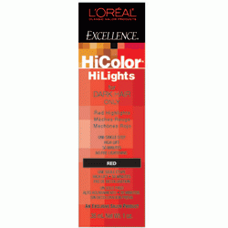 L'oreal Excellence Hicolor Red Hilights Permanent Creme Hilighting For Dark Hair Only - Magenta L'oreal Excellence Hicolor Red Hilights Permanent Creme Hilighting For Dark Hair Only - Magenta