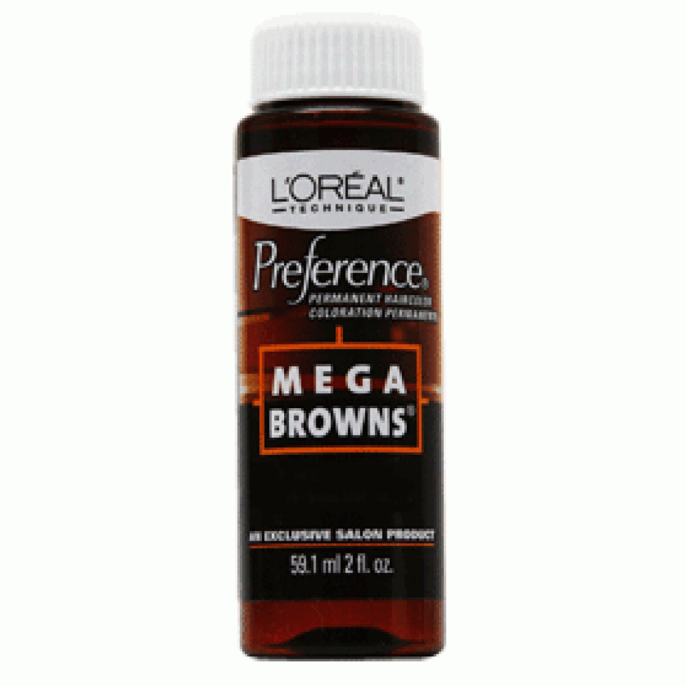 L'oreal Preference Mega Browns Permanent Hair Color Liquid #br5 Mocha Loreal Preference Mega Browns Permanent Hair Color Liquid #br5 Mocha