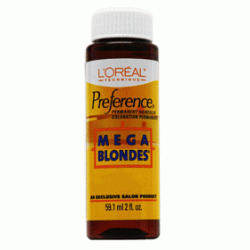 L'oreal Preference Mega Blondes Permanent Haircolor Liquid #mb5 Lightest Champagne Blonde 2 Oz L'oreal Preference Mega Blondes Permanent Haircolor Liquid #mb5 Lightest Champagne Blonde 2 Oz