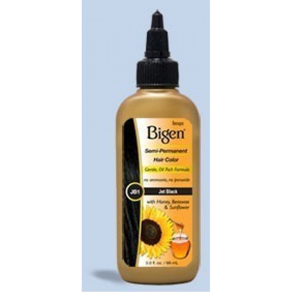 bigen semi permanent hair color #bb1 bluest black