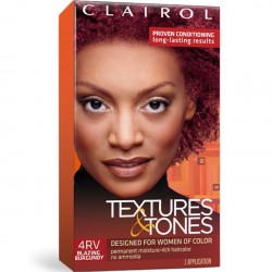 Clairol Textures & Tones Permanent Moisture-rich Hair Color #4rv - Blazing Burgundy Clairol Textures & Tones Permanent Moisture-rich Hair Color #4rv - Blazing Burgundy