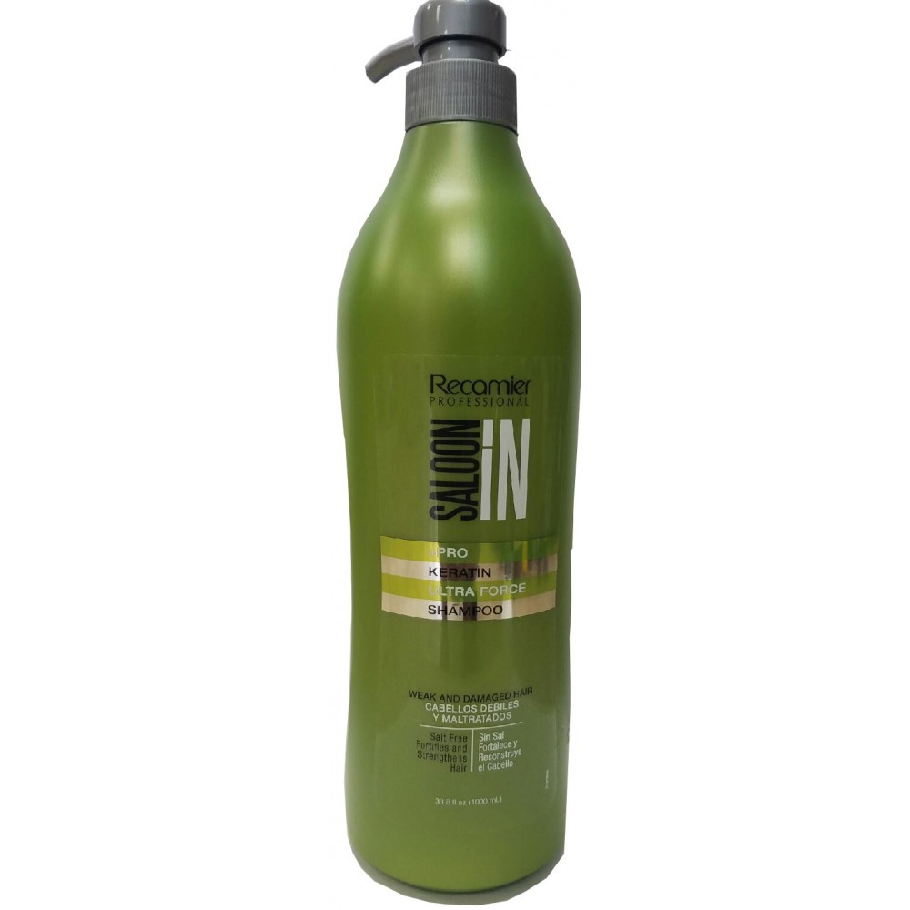Recamier Salon In Keratin Hair Shampoo 33.8oz