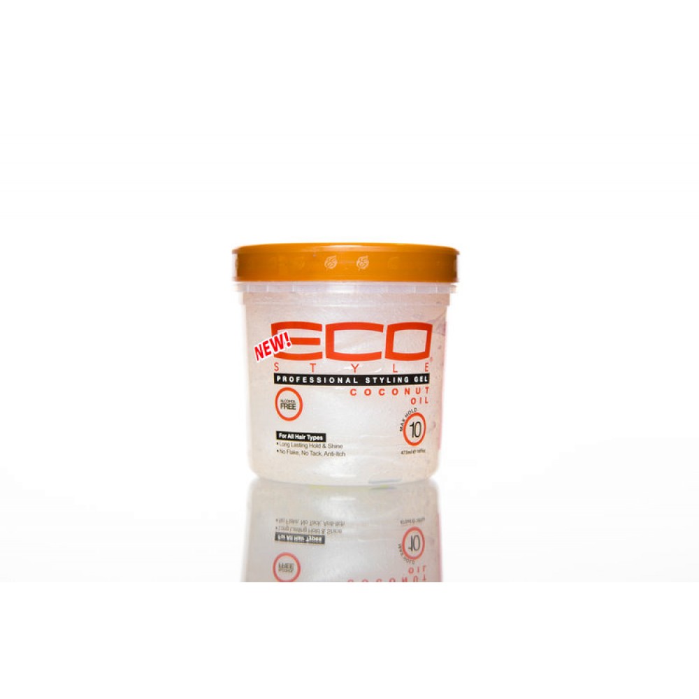 Eco Style Hair Gel Coconut Oil 32 Oz