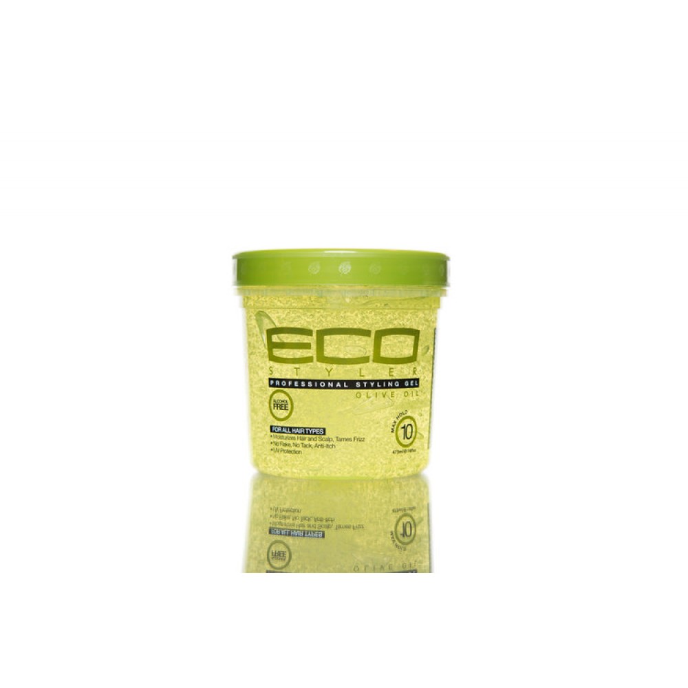 Eco Style Hair Gel Olive Oil 16 Oz