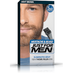 Just For Men Brush-in Color For Mustache & Beard - Light Brown Just For Men Brush-in Color For Mustache & Beard - Light Brown