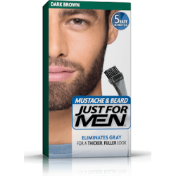 Just For Men Brush-in Color For Mustache & Beard - Dark Brown Just For Men Brush-in Color For Mustache & Beard - Dark Brown