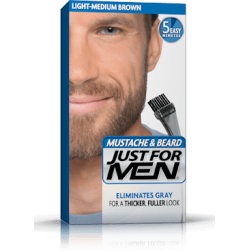 Just For Men Brush-in Color For Mustache & Beard - Light Md Brown Just For Men Brush-in Color For Mustache & Beard - Light Md Brown