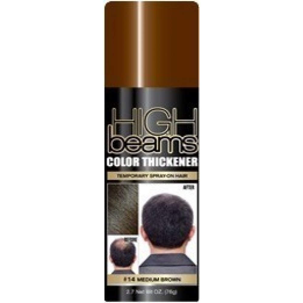 High Beams Color Thickener Temporary Spray - Medium Brown