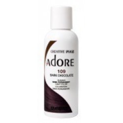 Adore Semi Permanent Hair Color 109 Dark Chocolate Adore Semi Permanent Hair Color 109 Dark Chocolate