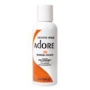 adore semi permanent hair color #38 sunrise orange