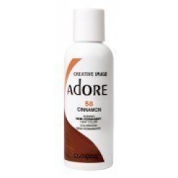 Adore Semi Permanent Hair Color 58 Cinnamon Adore Semi Permanent Hair Color 58 Cinnamon