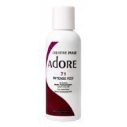 Adore Semi Permanent Hair Color 71 Intense Red Adore Semi Permanent Hair Color 71 Intense Red
