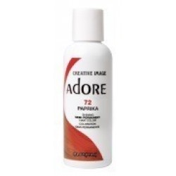 Adore Semi Permanent Hair Color 72 Paprika Adore Semi Permanent Hair Color 72 Paprika