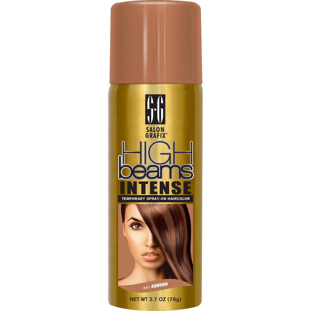 high beams intense temporary spray-on hair color - auburn