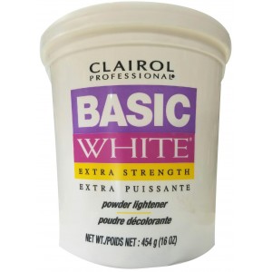 Clairol Basic White Extra Strength Powder Lightener 16 Oz