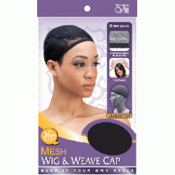 Qfitt Mesh Wig & Weaving Cap