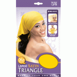 Qfitt Large Satin Triangle