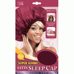 Qfitt Super Jumbo Satin Sleep Cap Qfitt Super Jumbo Satin Sleep Cap