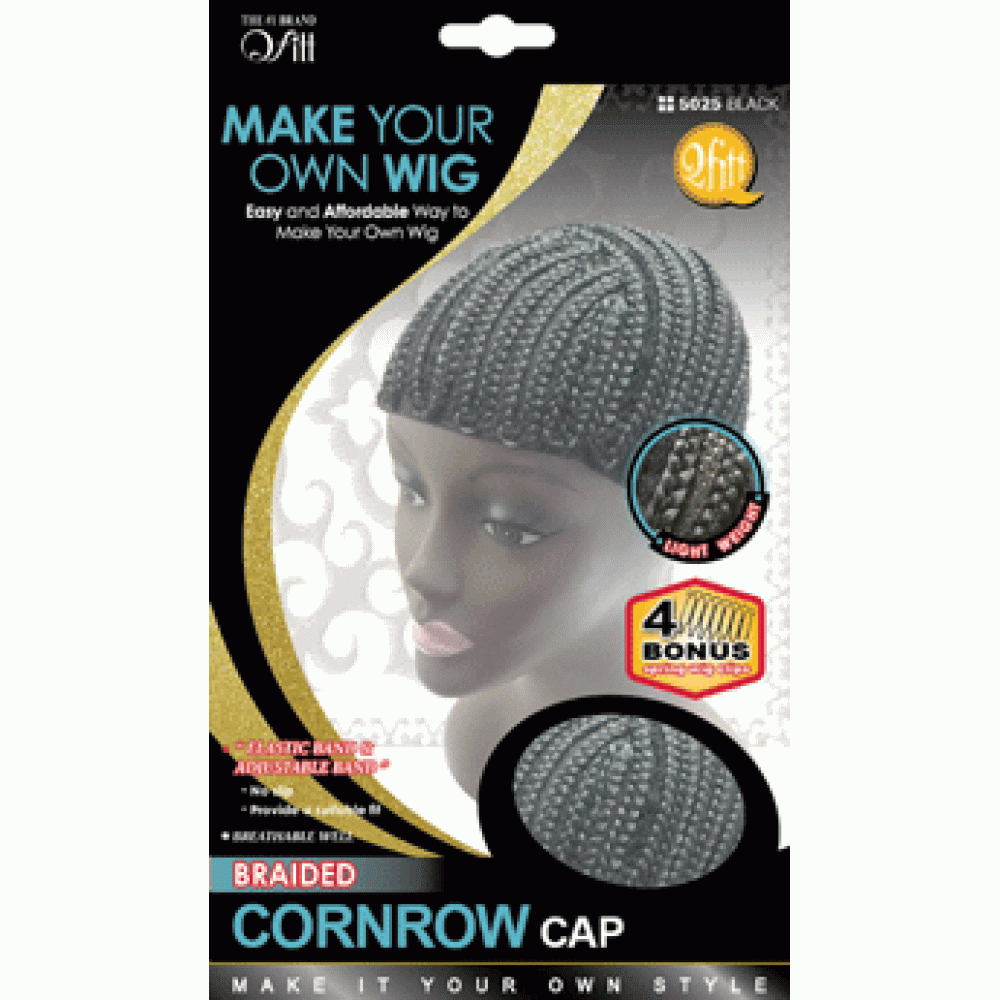 Qfitt Make Your Own Wig Braided Cornrow Cap