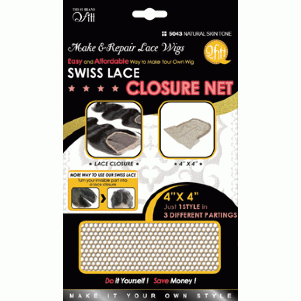 Qfitt Make Your Own Wig Swiss Lace Closure Net Qfitt Make Your Own Wig Swiss Lace Closure Net