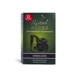 reshma henna semi-permanent hair color - natural black reshma henna semi-permanent hair color - natural black