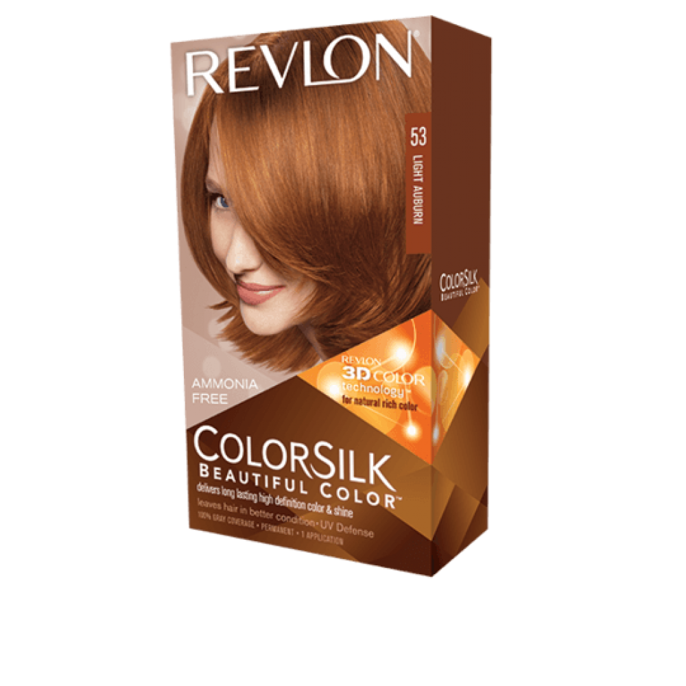 Revlon Colorsilk Beautiful Color Permanent Hair #53 Light Auburn