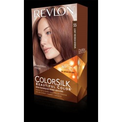 Revlon Colorsilk Beautiful Color Permanent Hair #55 Light Reddish Brown Revlon Colorsilk Beautiful Color Permanent Hair #55 Light Reddish Brown