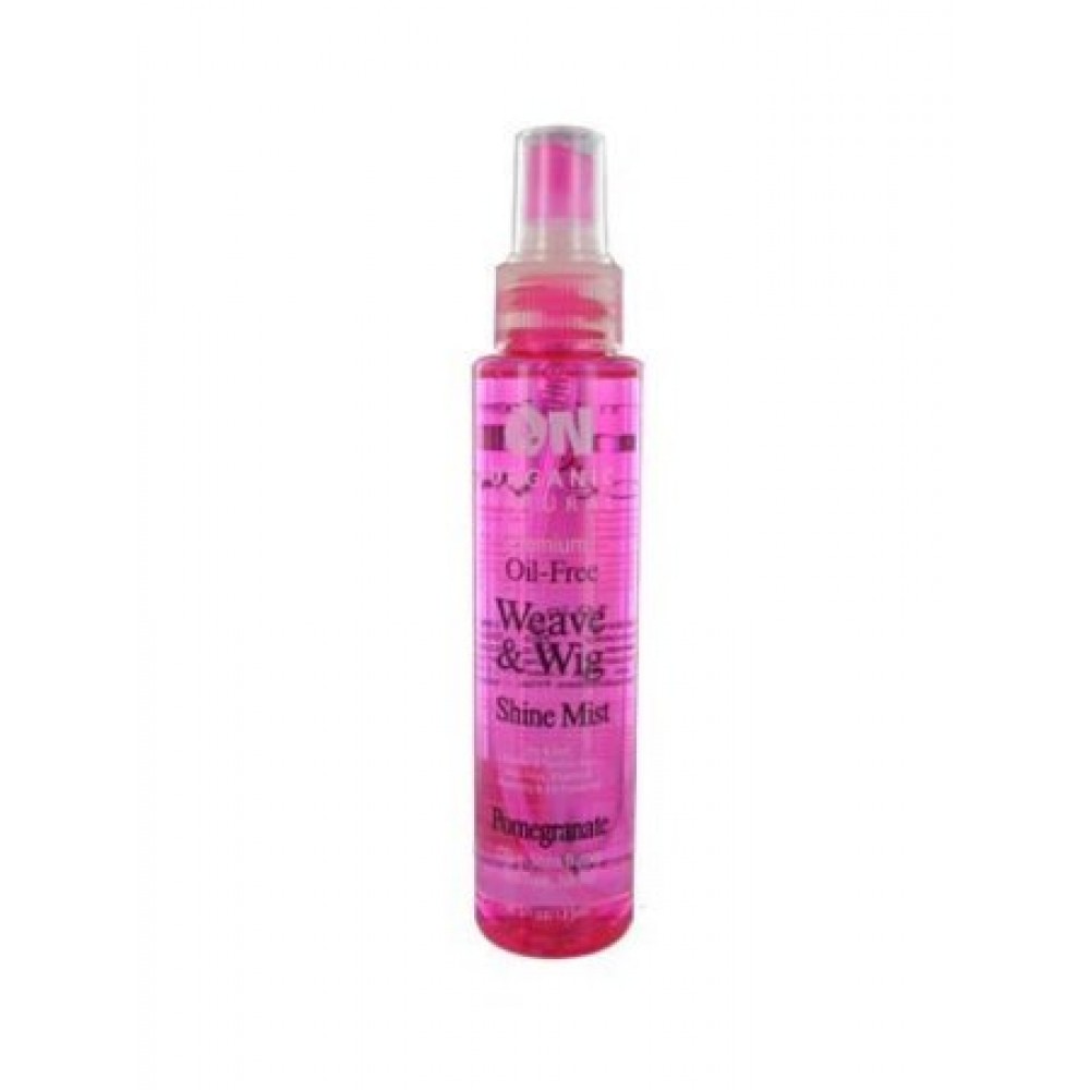 on natural oil free weave & wig shine mist pomegranate on natural oil free weave & wig shine mist pomegranate