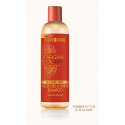 Creme Of Nature Argan Oil Sulfate Free Moisture & Shine Shampoo 12 Oz Creme Of Nature Argan Oil Sulfate Free Moisture & Shine Shampoo 12 Oz