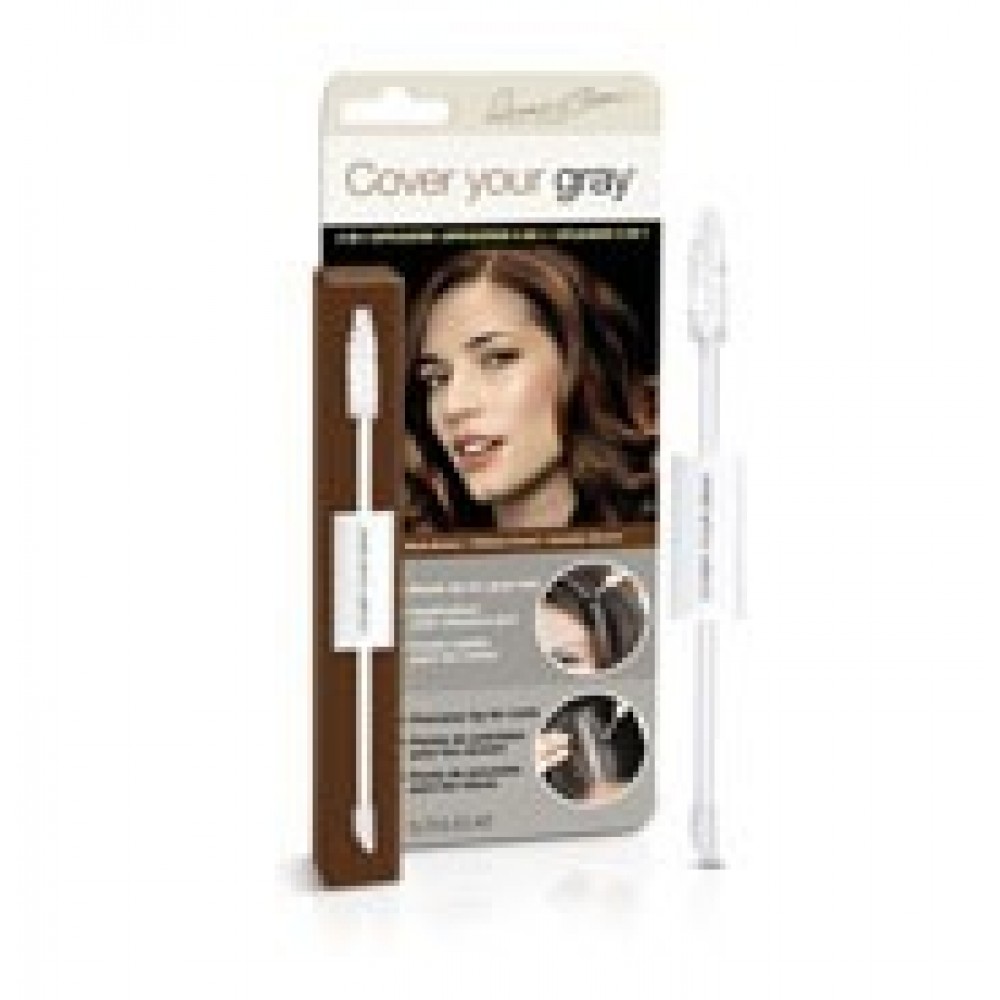 cover your gray 2-in-1 hair color touch up wand - dark brown cover your gray 2-in-1 hair color touch up wand - dark brown