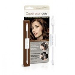 cover your gray 2-in-1 hair color touch up wand - dark brown cover your gray 2-in-1 hair color touch up wand - dark brown
