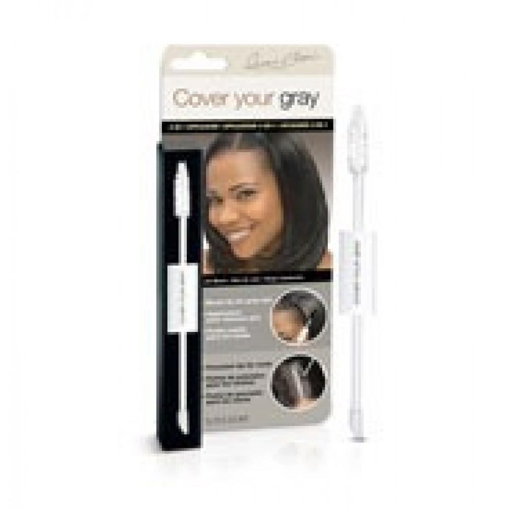 cover your gray 2-in-1 hair color touch up wand - jet black cover your gray 2-in-1 hair color touch up wand - jet black